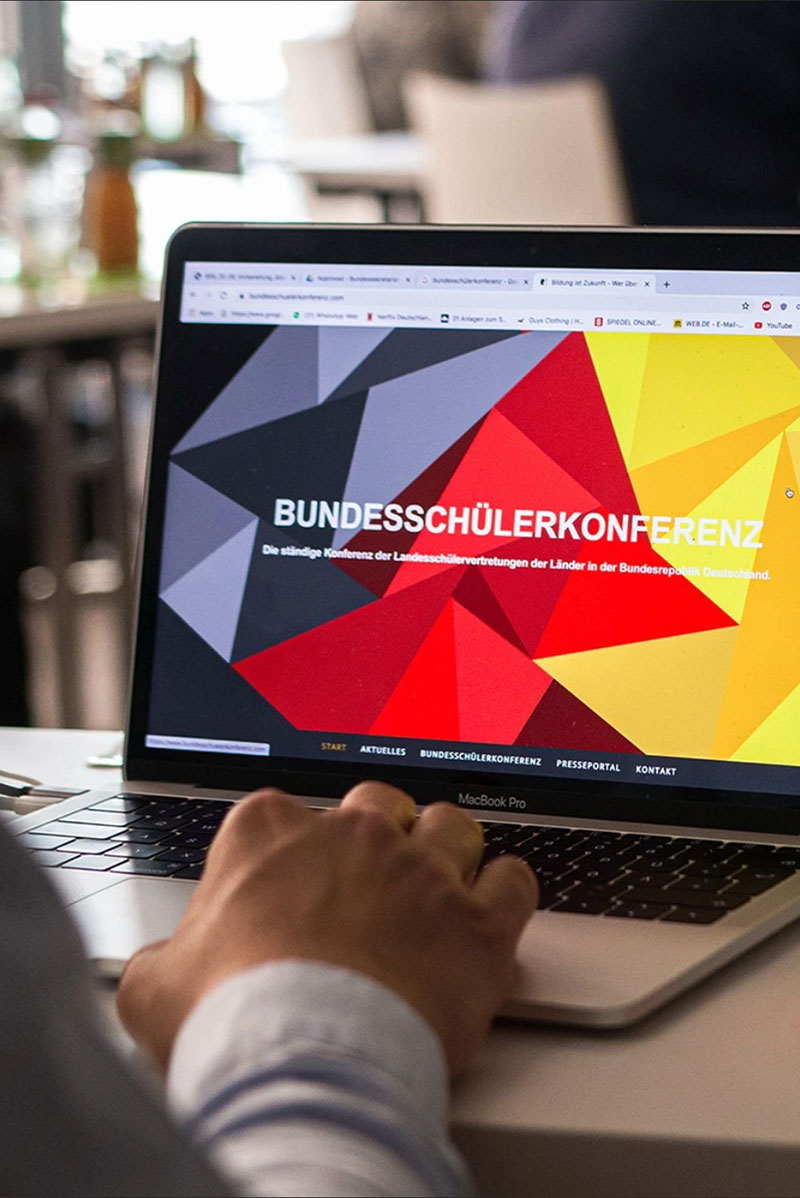 Laptop Bundesschülerkonferenz